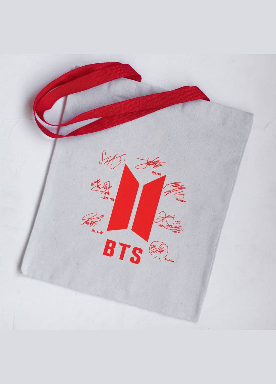 Эко сумка шоппер БТС BTS army No Brand (292256598)