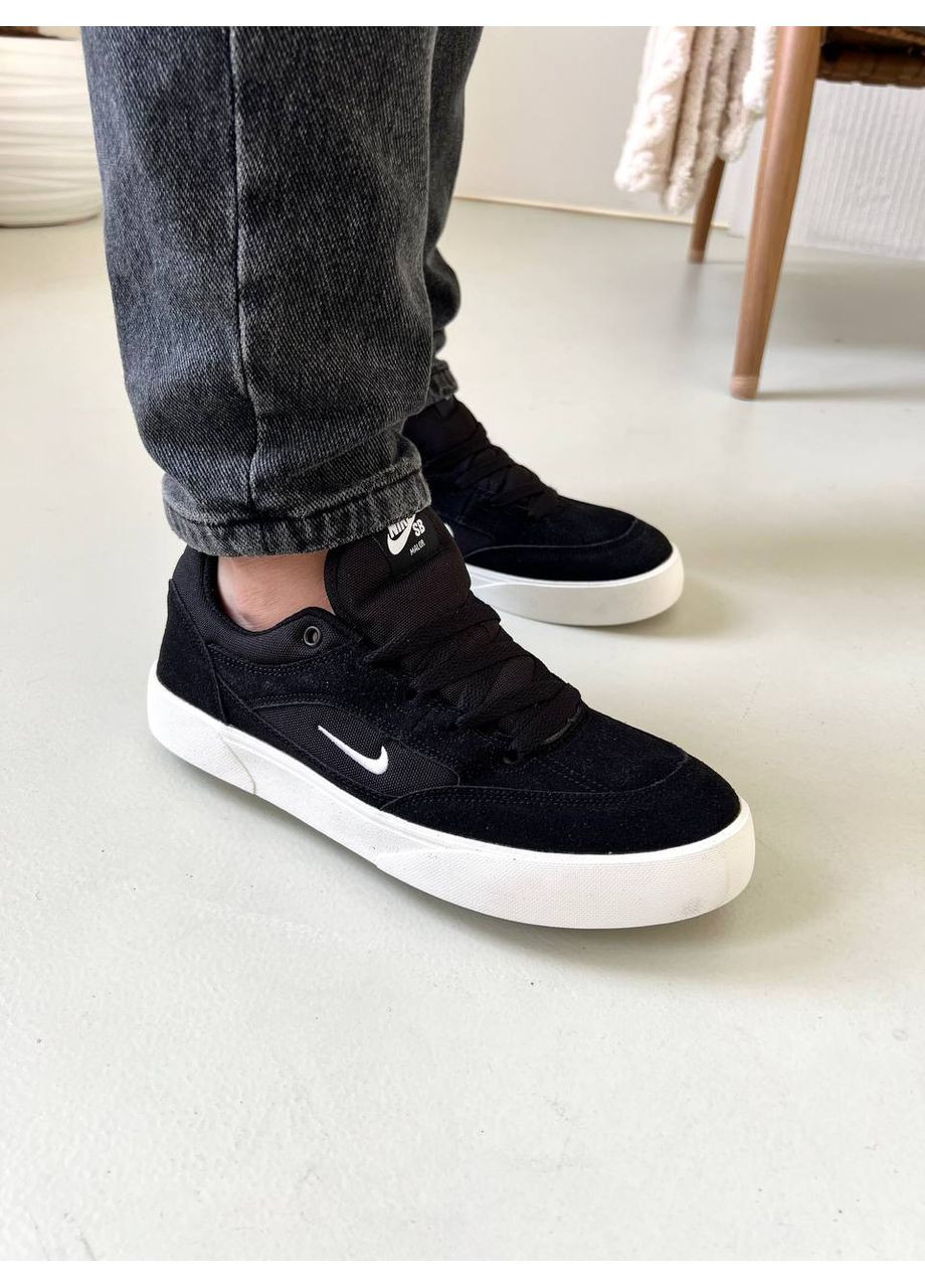 Чорні Осінні кросівки чоловічі nike sb skate shoes black найк сб данк No Brand