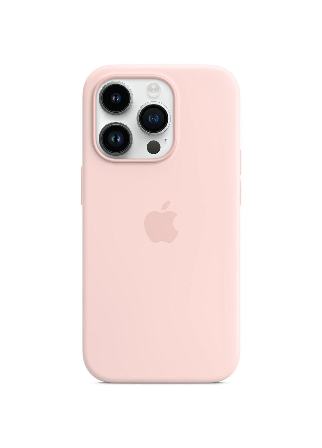 Чохол-накладка Silicone Case with MagSafe для iPhone 14 Pro Chalk Pink (MPTH3) Apple (364861272)