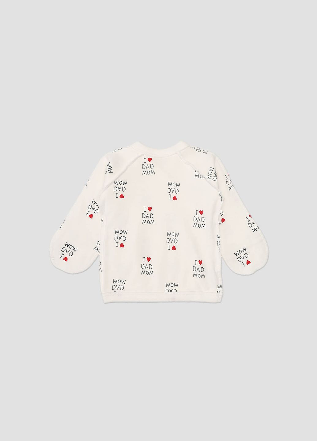 Кофта ясли для девочки цвет молочный CB-00282302 Бома (343413304)