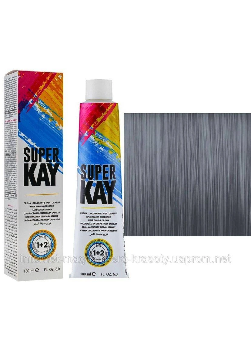 Краска для волос Dark Grey Super Kay, 180 мл KayPro (396333098)