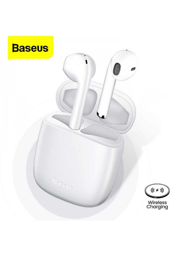 Бездротові навушники Encok W04 Pro TWS Wireless білі Baseus (293346748)