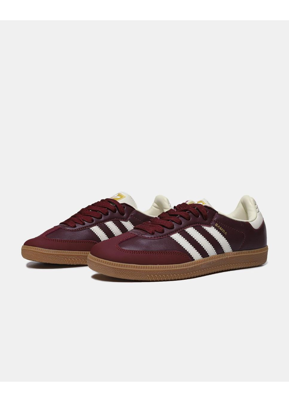 КРОСІВКИ ЖІНОЧІ ADIDAS WMNS SAMBA OG MAROON АДІДАС No Brand білі демісезони (367174355)