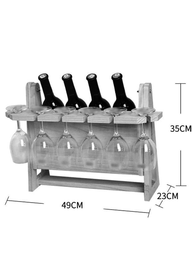 Настільна винна полиця Пристенті латте (ВПС-019016) No Brand (327846697)