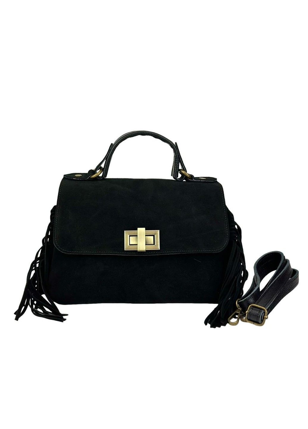 Замшевое кроссбоди с бахромой Italy F-IT-7858A Firenze (315688165)