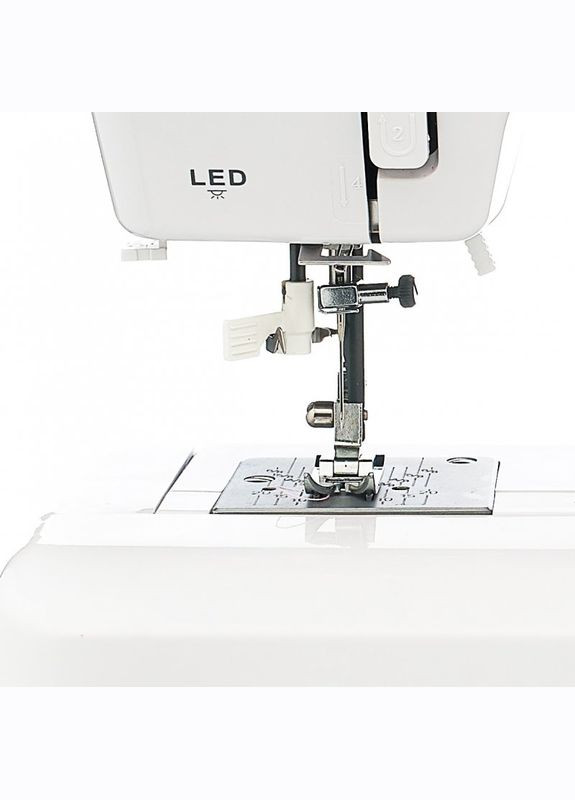 Швейная машина iSEW C25, электромех., 62Вт, 25 шв.оп., петля полуавтомат, белый + розовый Janome (315799092)