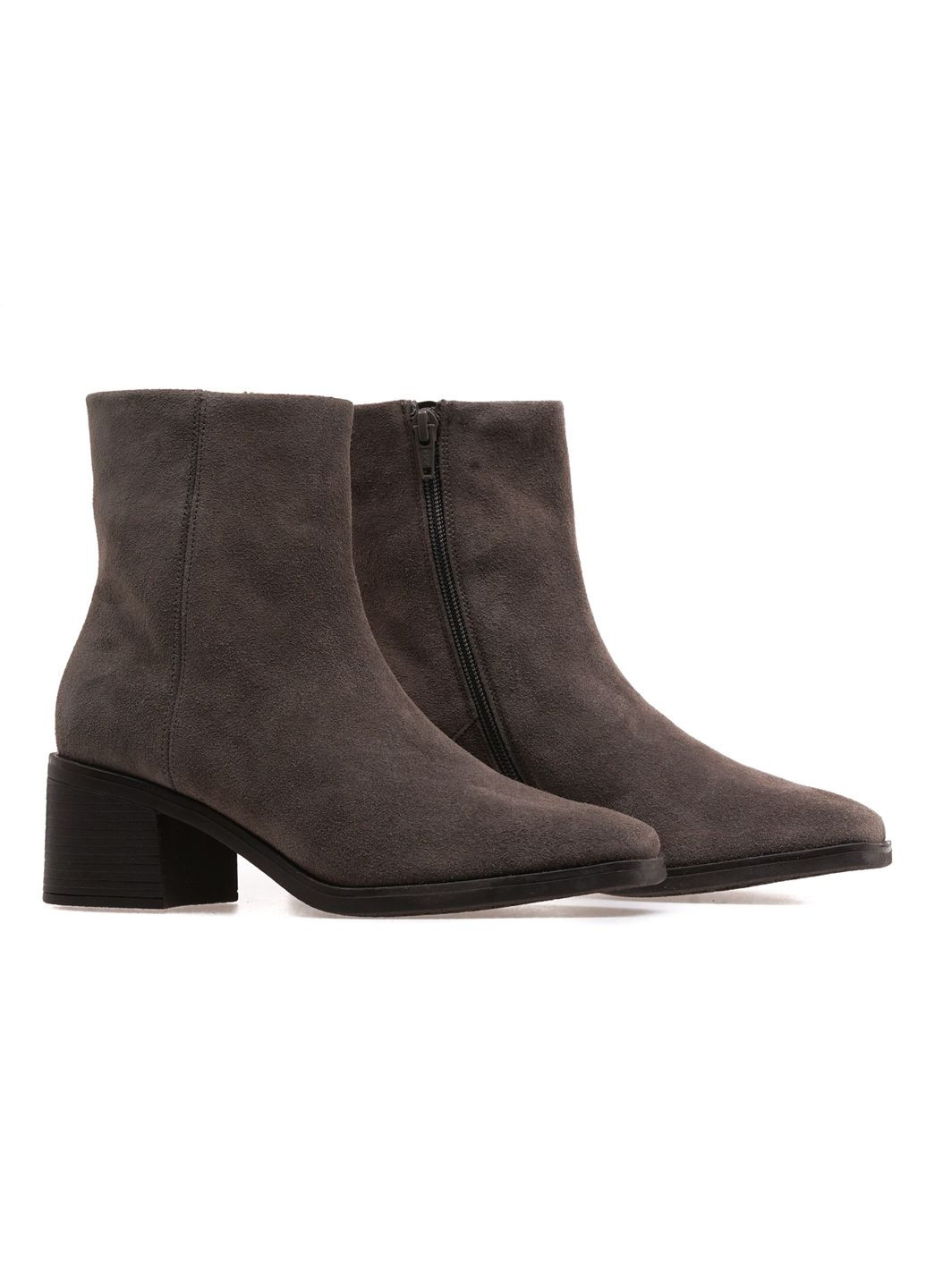 Осенние ботинки женские 5zvm8_g93 Rylko из натуральной замши