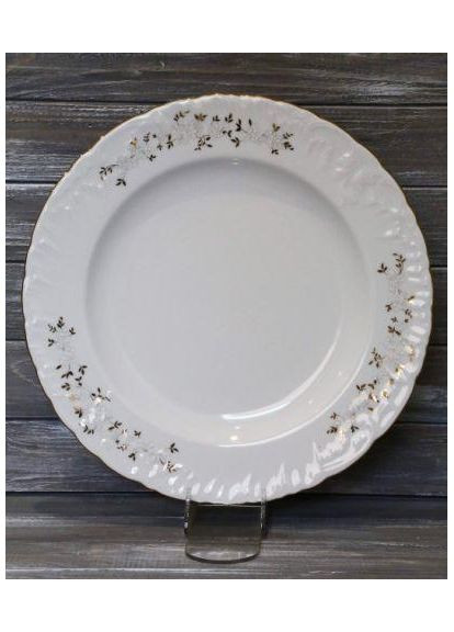Тарелка десертная White Flower 9705-19-T 19 см Cmielow (368761878)