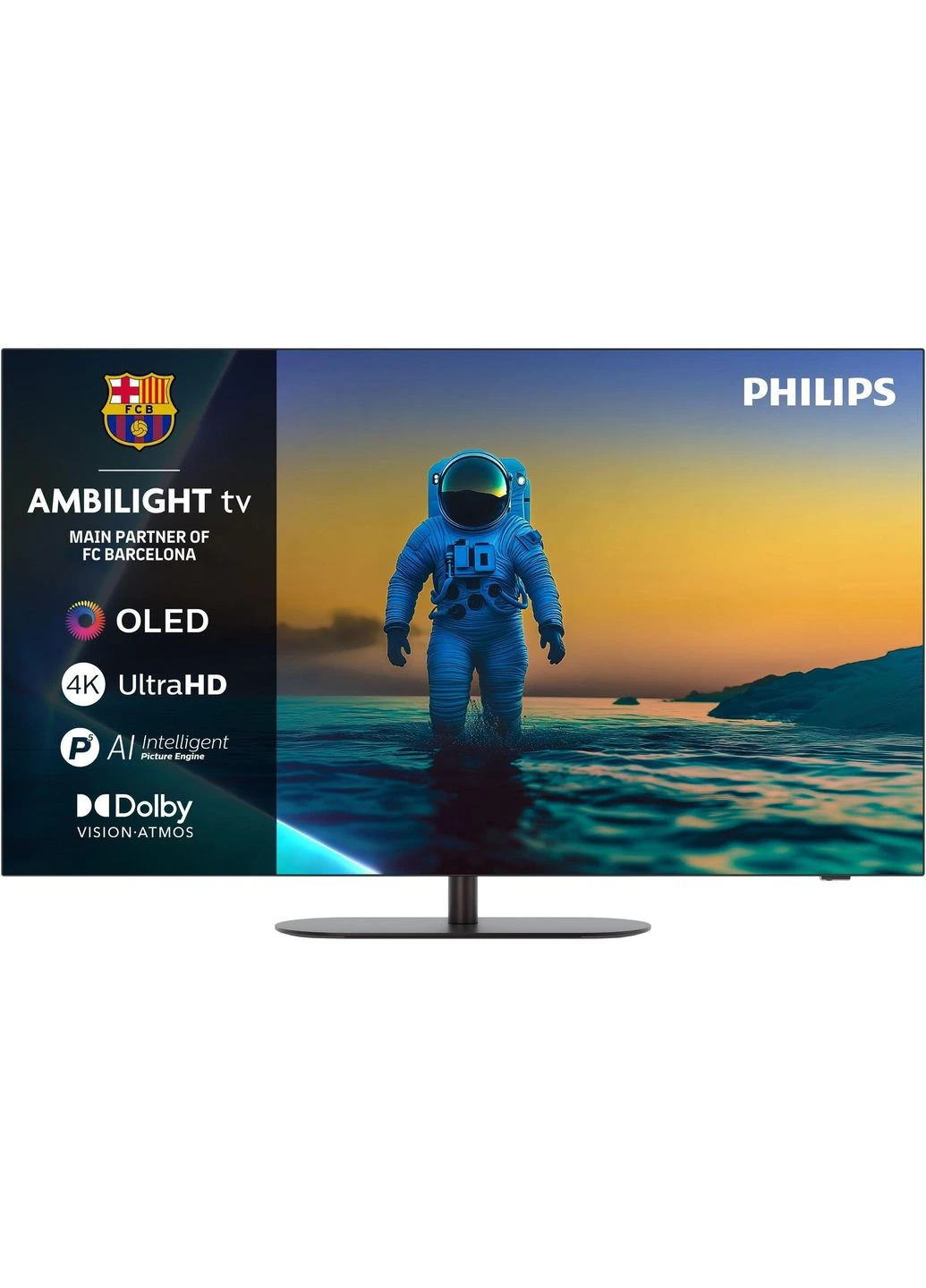 Телевізор Ambilight OLED820 65" OLED Ultra HD 4K (65OLED820/12) UA [151461] Philips (400899390)