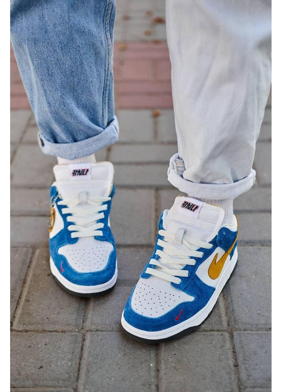 КРОСІВКИ ЖІНОЧІ NIKE SB DUNK KASINA IND. BLUE НАЙК СБ ДАНК No Brand бежеві демісезони (368859850)
