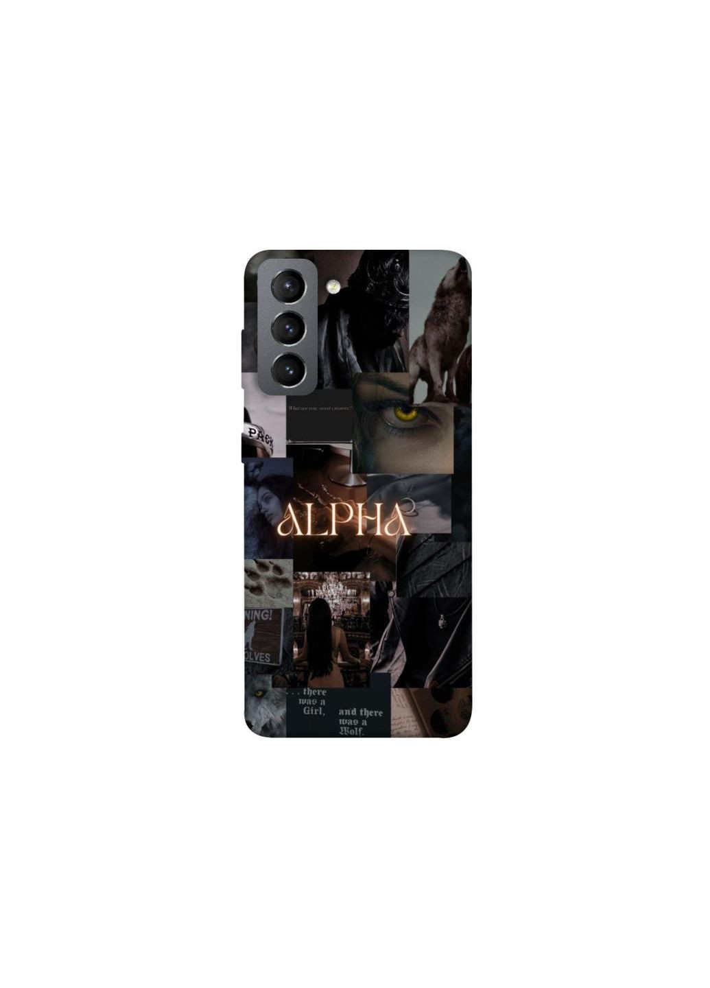 Чехол на Samsung Galaxy S21 FE Alpha collage Frontalka (361988859)