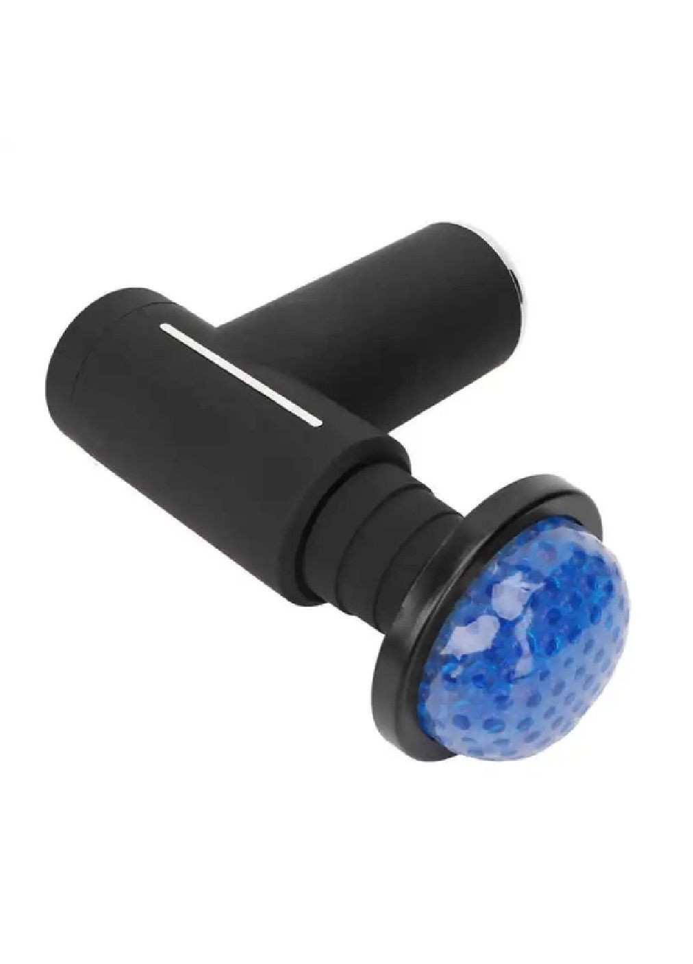 Ударний портативний ручний масажний вібромасажер із підігрівом змінними насадками 6 штук (477930-Prob) Unbranded (315600239)