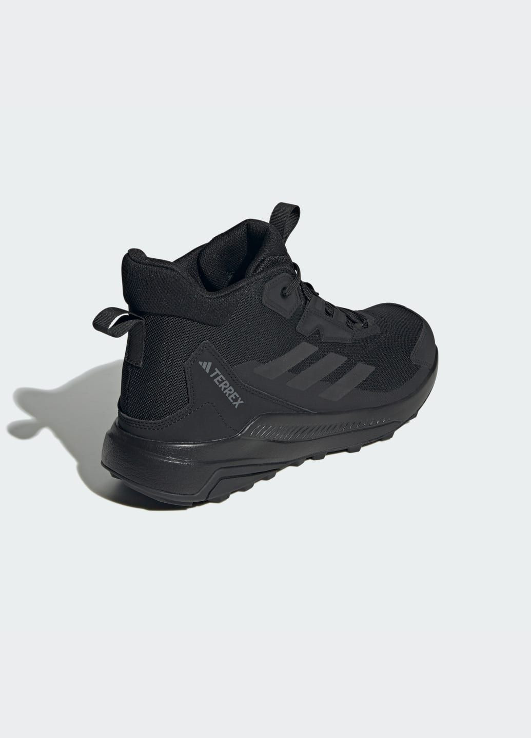 Черные летние туристические ботинки terrex anylander mid adidas