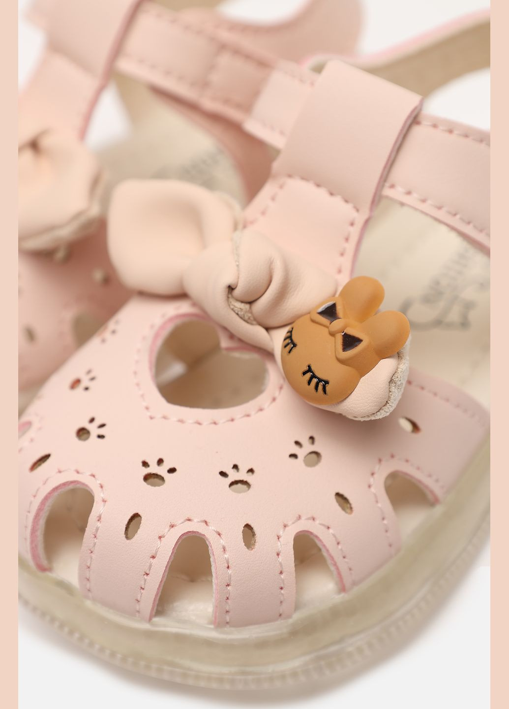 Розовые босоножки для девочки цвет розовый цб-00264567 Buddy Sheep