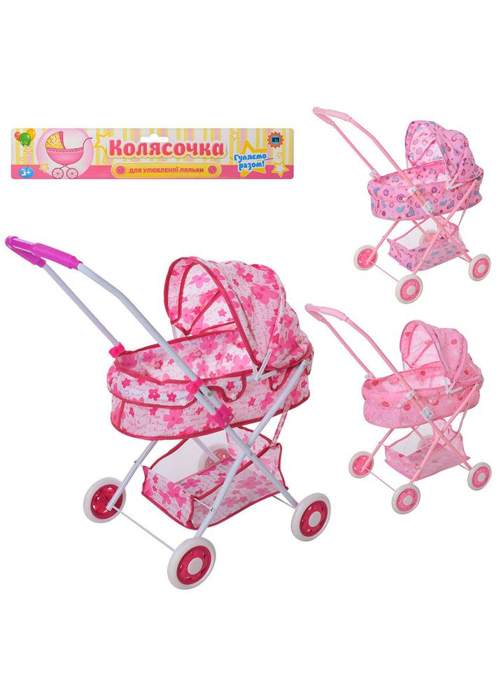 Коляска для ляльки ББ B-883 67х65х29 см Metr+ (305392649)