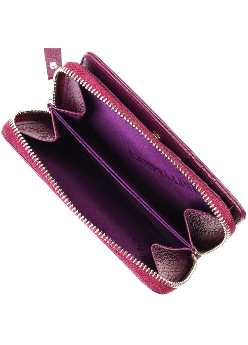 Яркое женское портмоне среднего размера из натуральной зернистой кожи 21909 Canpellini (366288843)