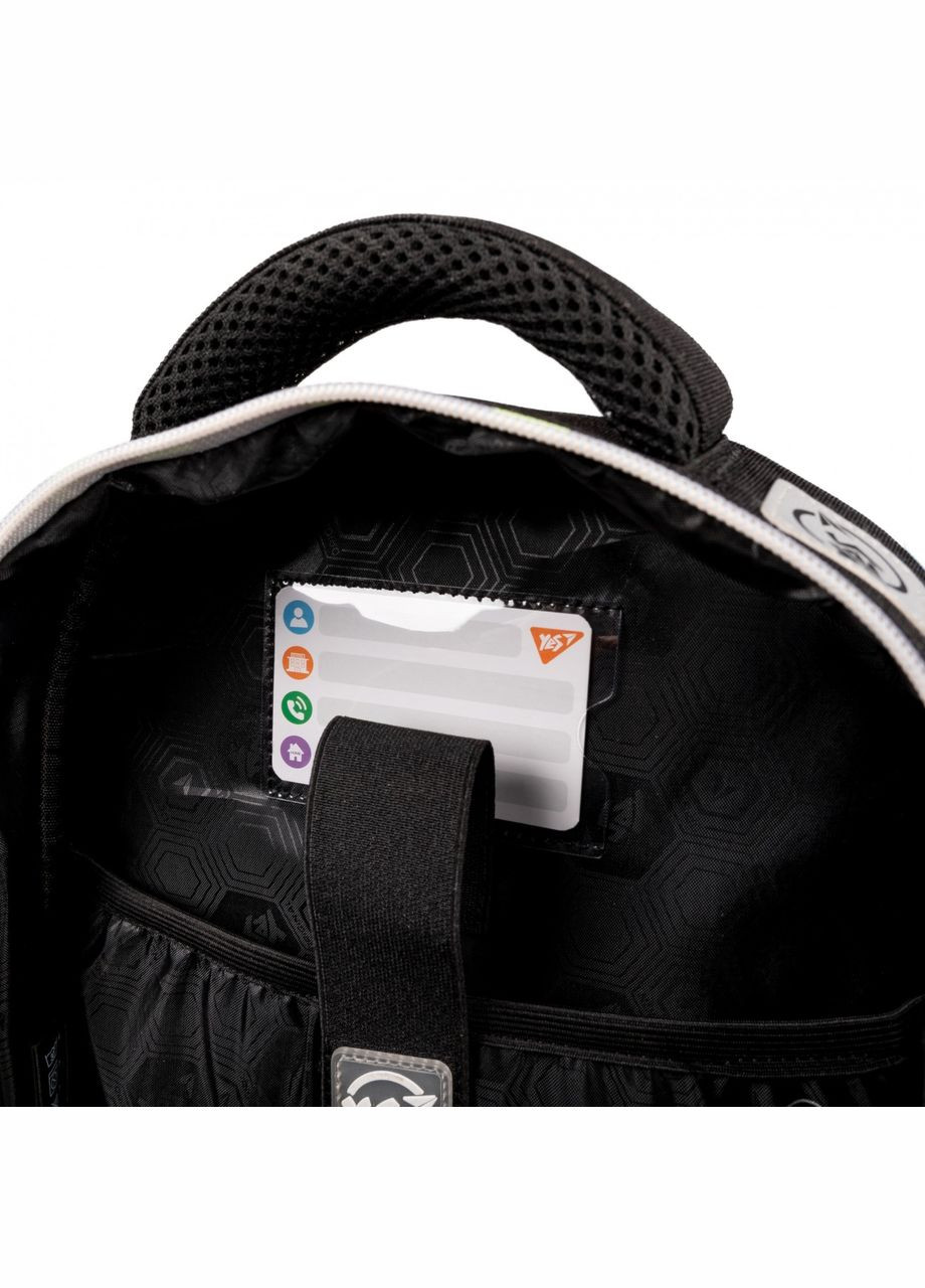 Рюкзак шкільний напівкаркасний Minecraft S91 два відділення фронтальна кишеня бічні кишені розмір 38*29*13см чорний Yes (293510911)