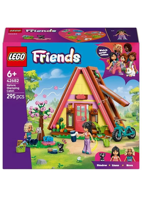 Конструктор Friends Будиночок для кемпінгу на природі 295 деталей (42682) Lego (400176251)