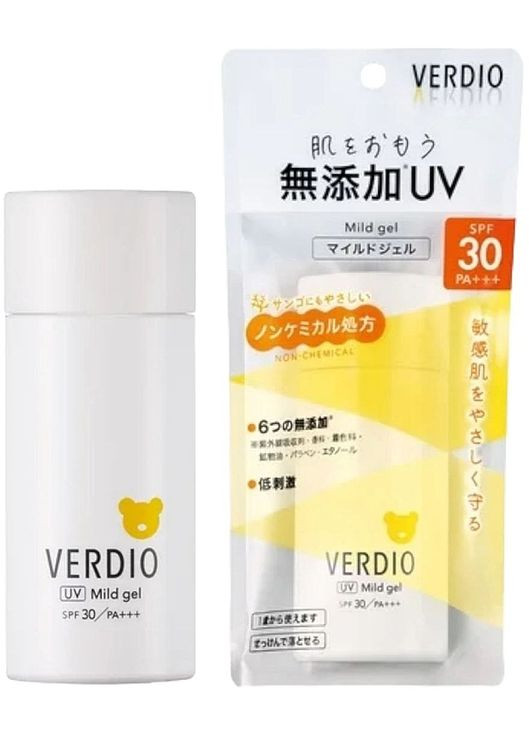 Мягкий солнцезащитный санскрин-гель Verdio Uv Mild SPF30 220g (1081229-65848) Omi Brotherhood (368651493)
