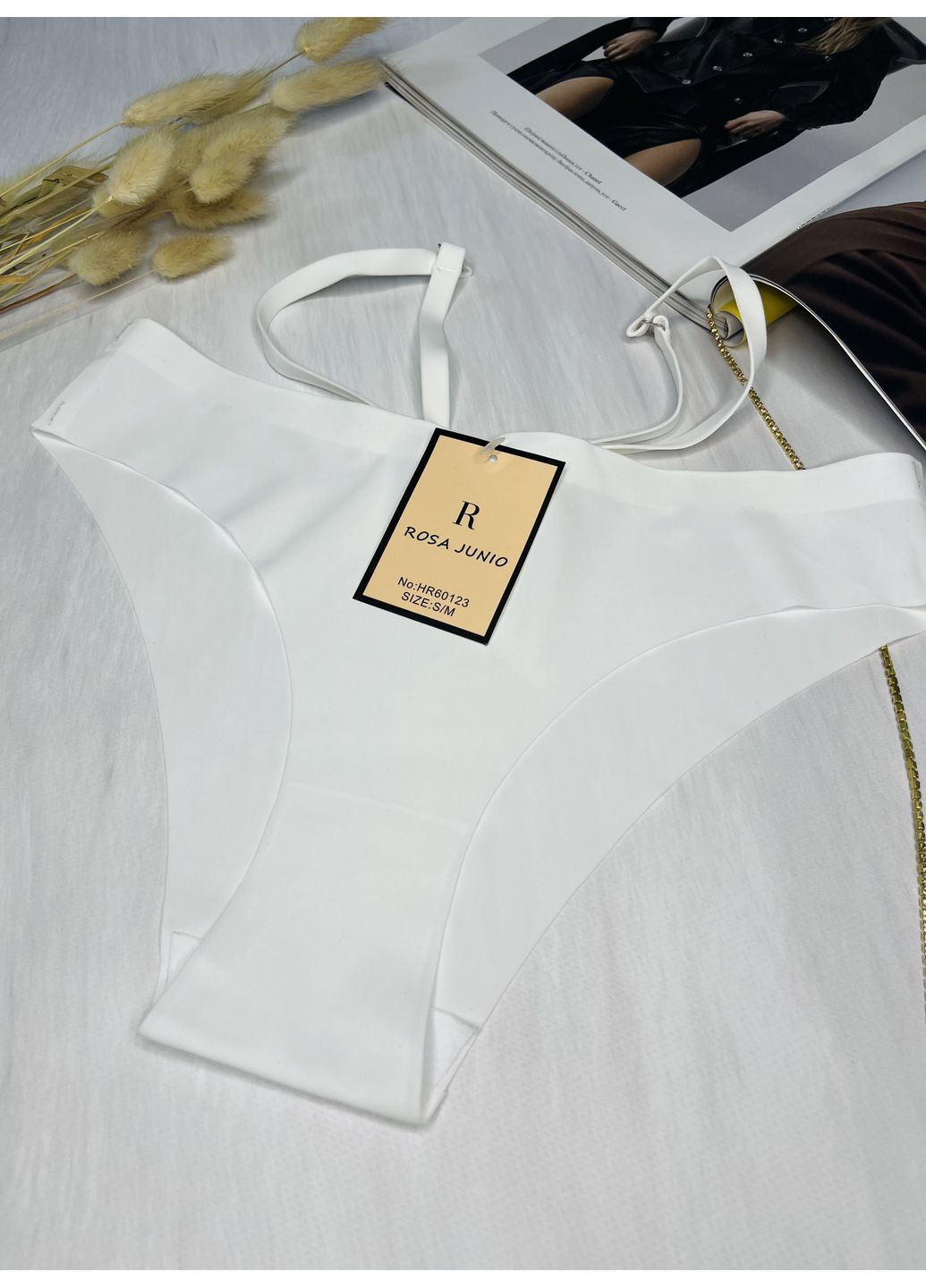 Бесшовные трусики с полосками. Rosa Junio (350935640)