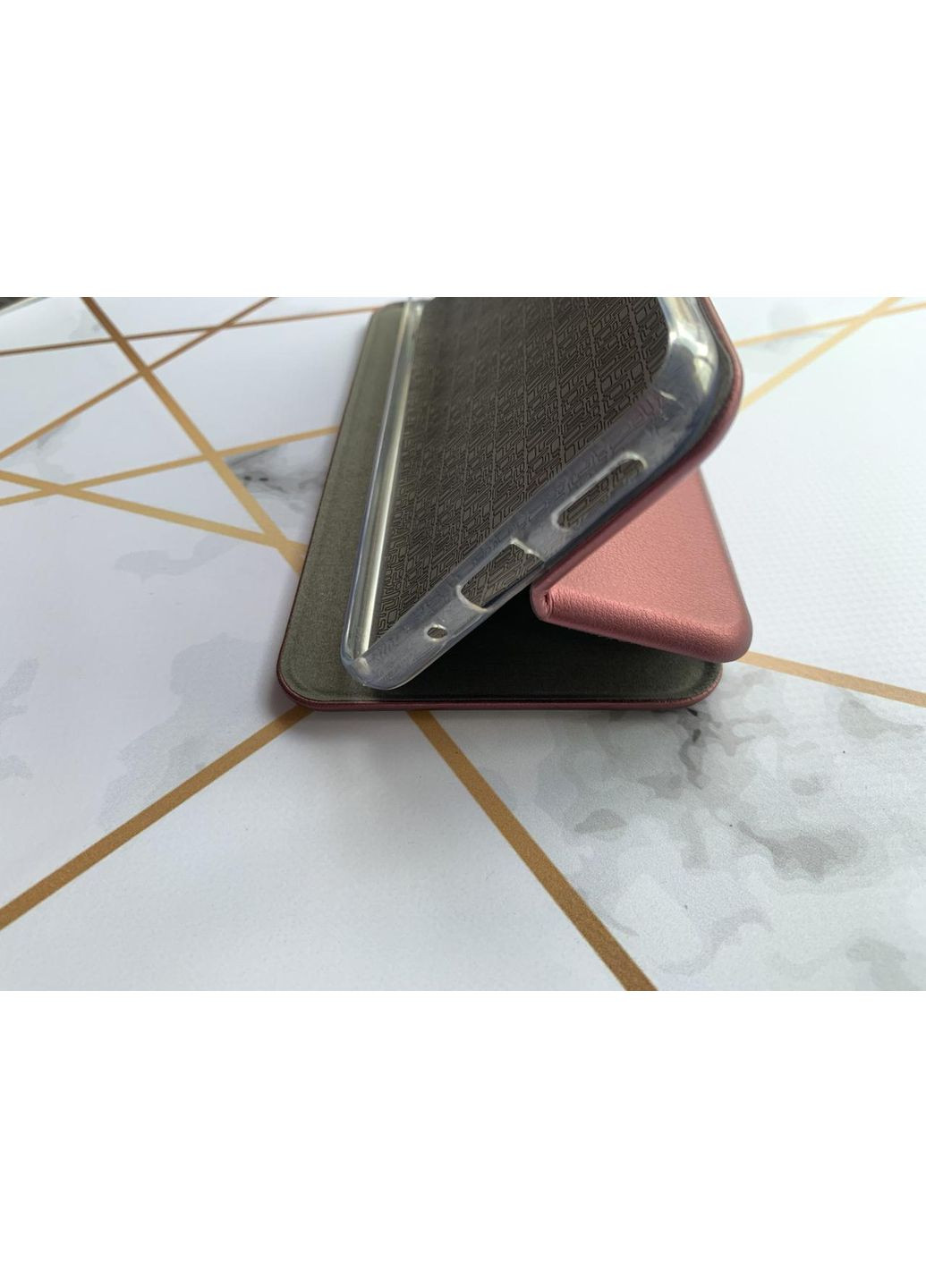 Чохол-книжка з малюнком для Xiaomi Redmi 9A Бордовий:: Різнокольорові сердечка (принт 335) Creative (360711731)