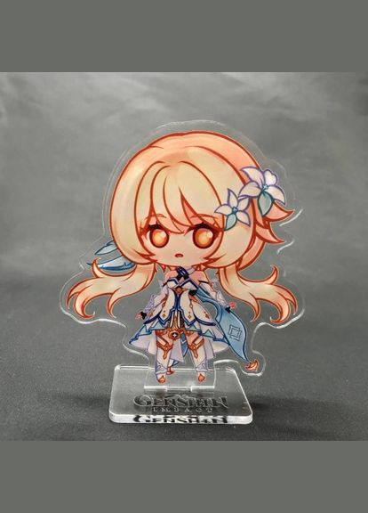 Акриловая фигурка (мини стенд) Геншин Импакт Люмин Cozy-Up (276267009)