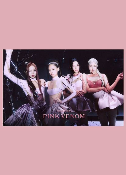 Подарунковий набір K-pop Box BLACKPINK Pink Venom 12 предметів (w120) No Brand (327007722)