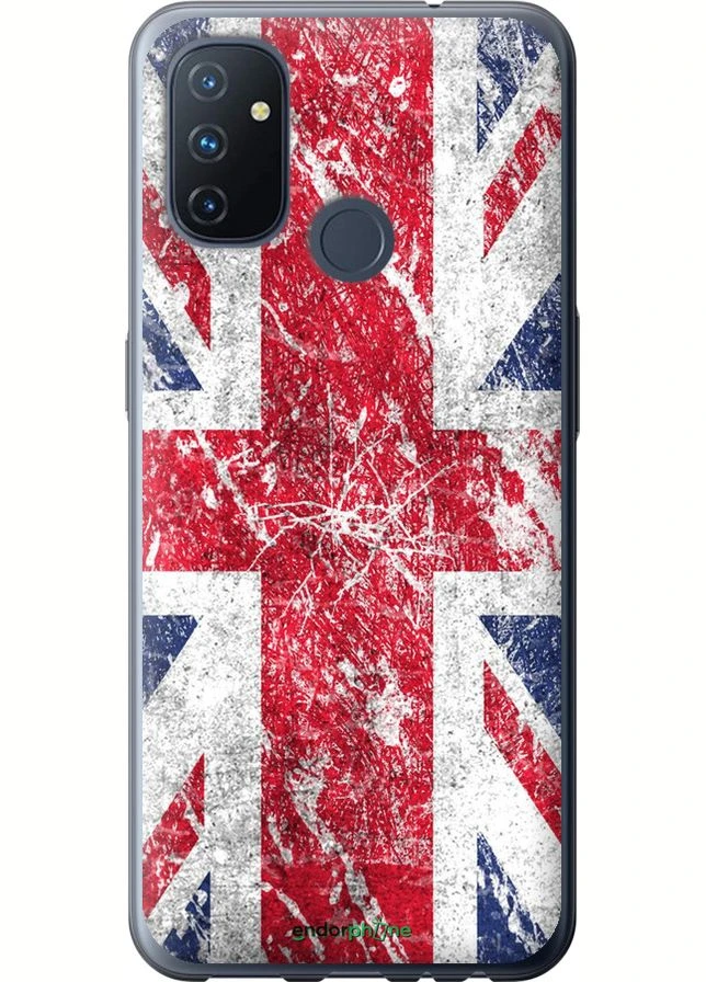 Чохол на OnePlus Nord N100 Прапор Великої Британії 1 "386u-2130-70447" Endorphone (387736952)