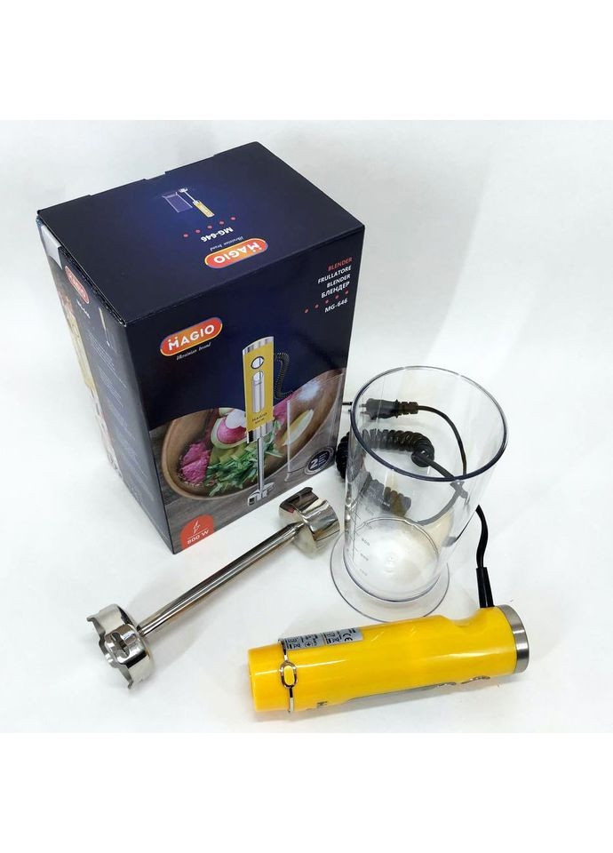 Блендер электрический для полосы MG-646 800 Вт, Блендер бытовой электрический, ZA-426 Блендеры кухонные Magio (352770293)