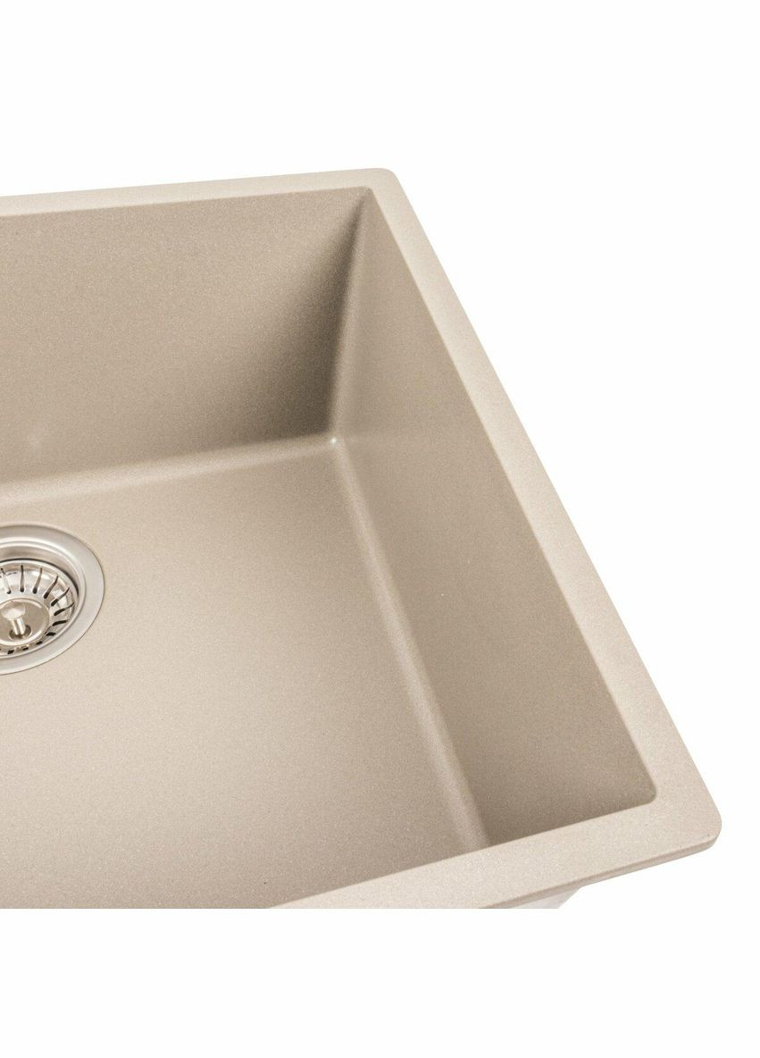 Гранітна мийка для кухні OASIS 5444 матова Титан Valeso (342071842)