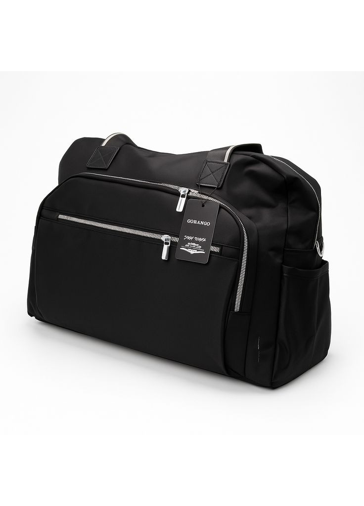 Сумка дорожня для ручної поклажі чорна (9015) Gorangd (367154358)