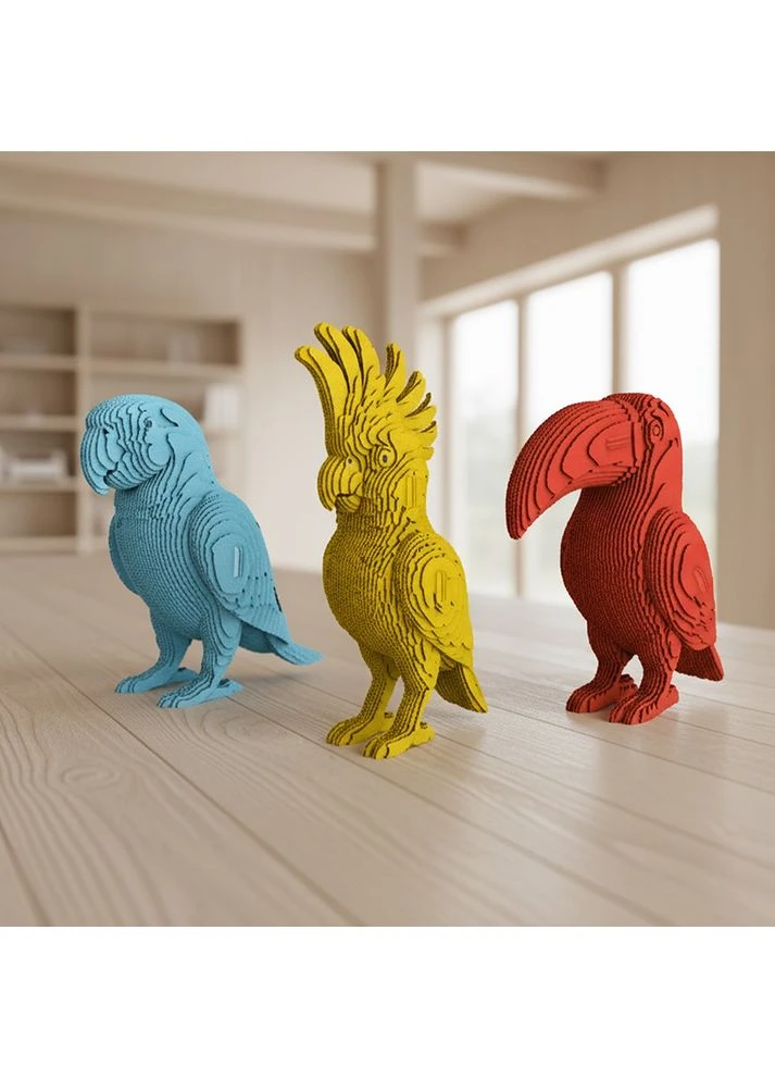 3D пазл 3D Puzzle TROPICAL BIRDS TRIO (CARTTRIOBIRDS) Cartonic (400183990)