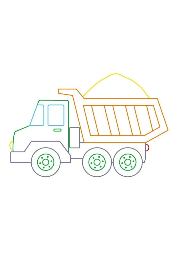 Раскраска с подсказкой. Большие машины РАНОК (370063597)