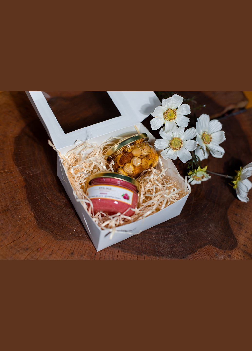 Подарунковий набір “Солодке й хрумке” — 2×100 мл yourbee_honey (342716691)