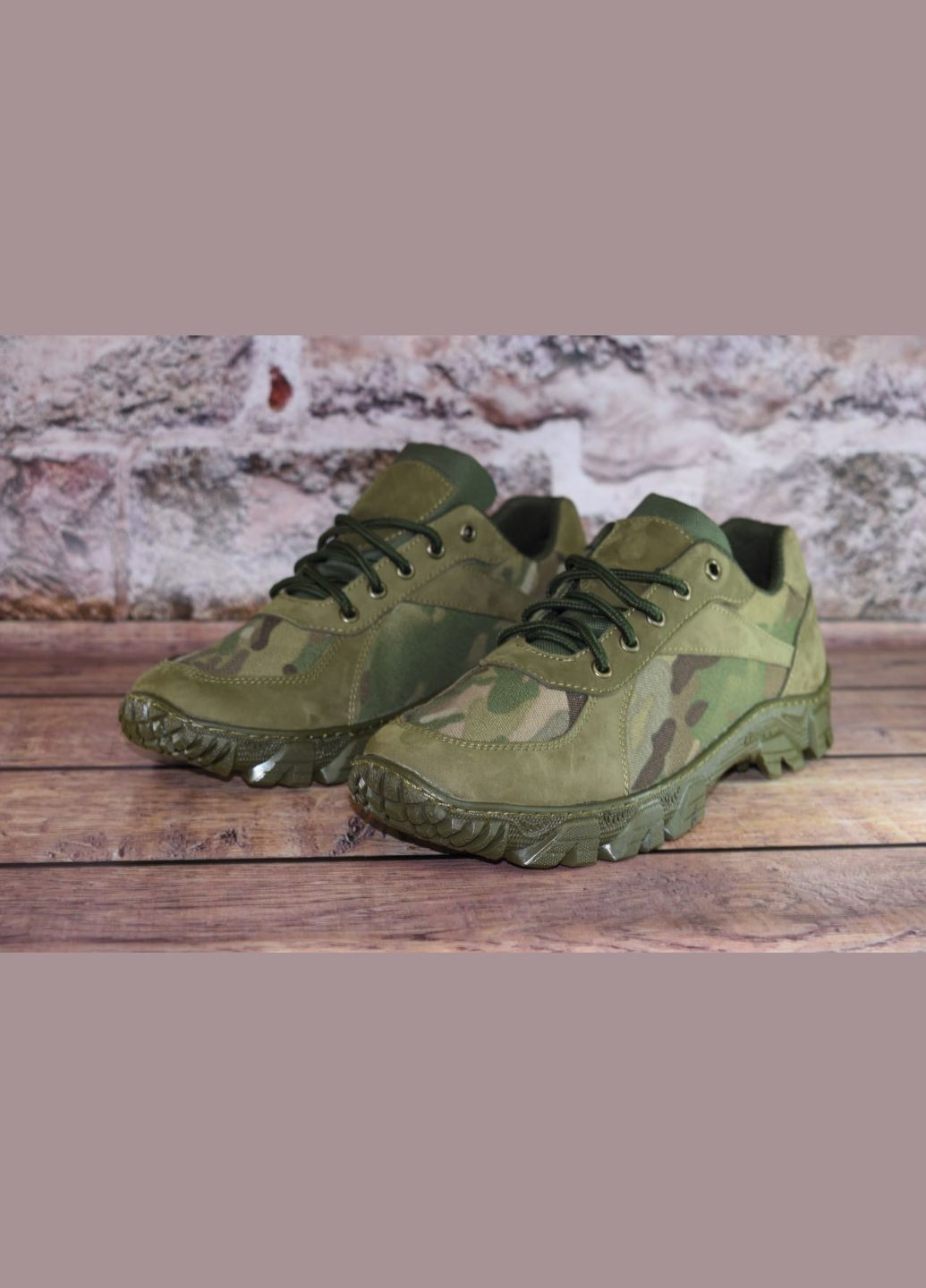 Кроссовки Мужские Демисезонные Тактические. 36-48р Олива+Пиксель. Гидрофобная кожа! MSDM-1043 No Brand (301147965)
