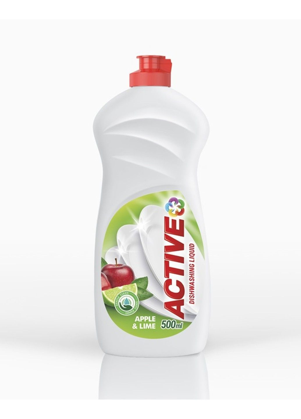 Засіб для миття посуду «Яблуко та Лайм» (Apple&Lime), 500 мл Active (371685781)