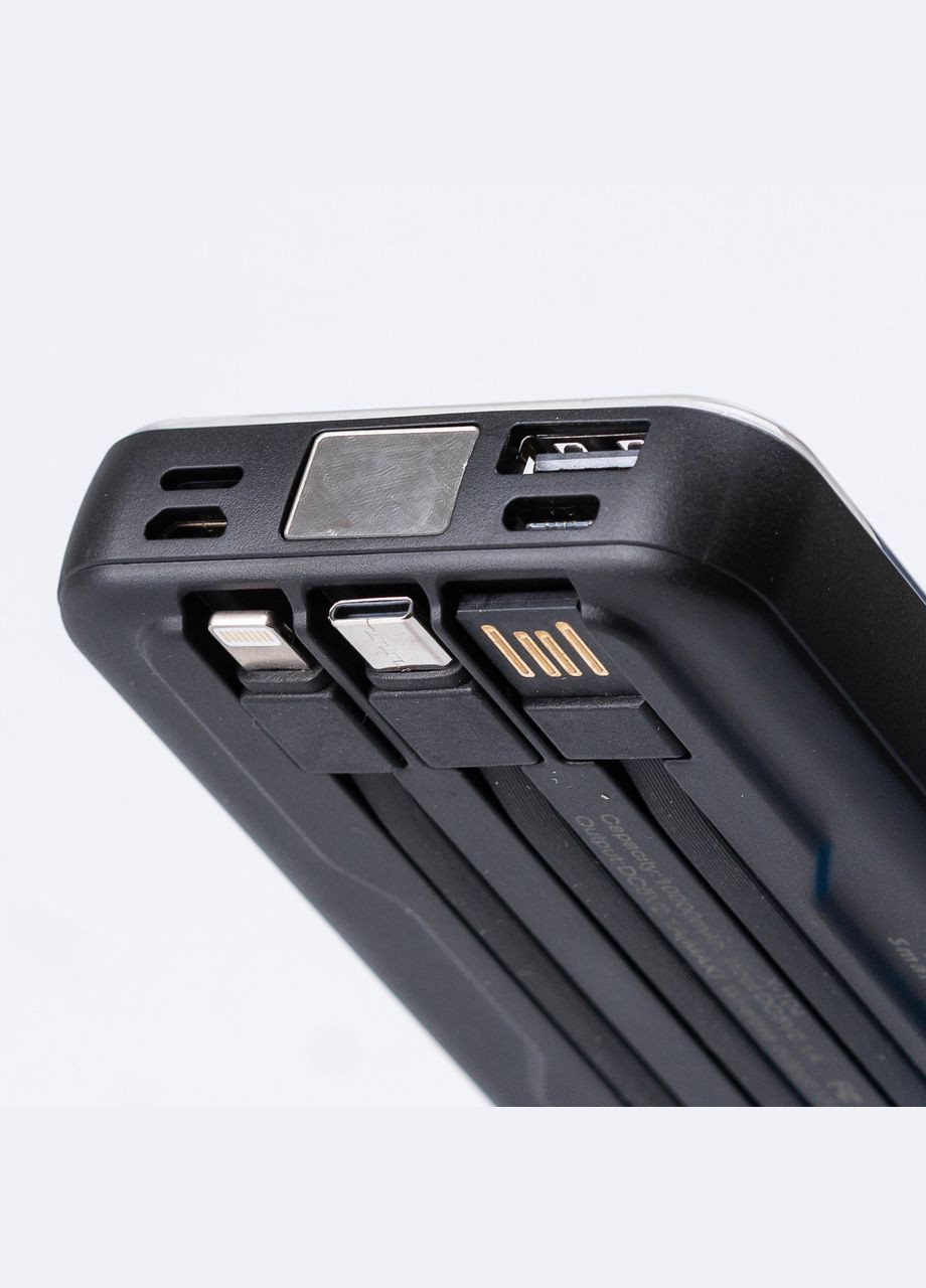 Повербанк с беспроводной зарядкой 10000mah 3 шнура в комплекте Smartx (315636559)