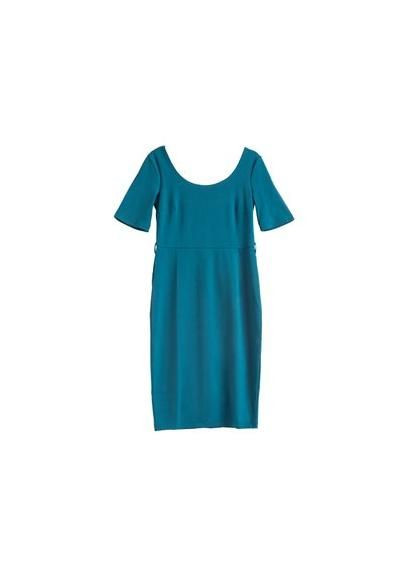 Синее кэжуал женское платье, 44 Avon