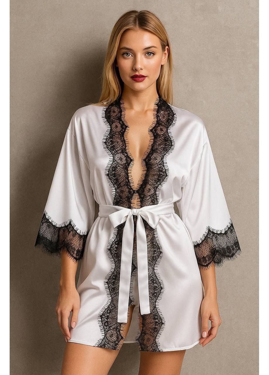 Женский шелковый халат Exclusive (367268769)