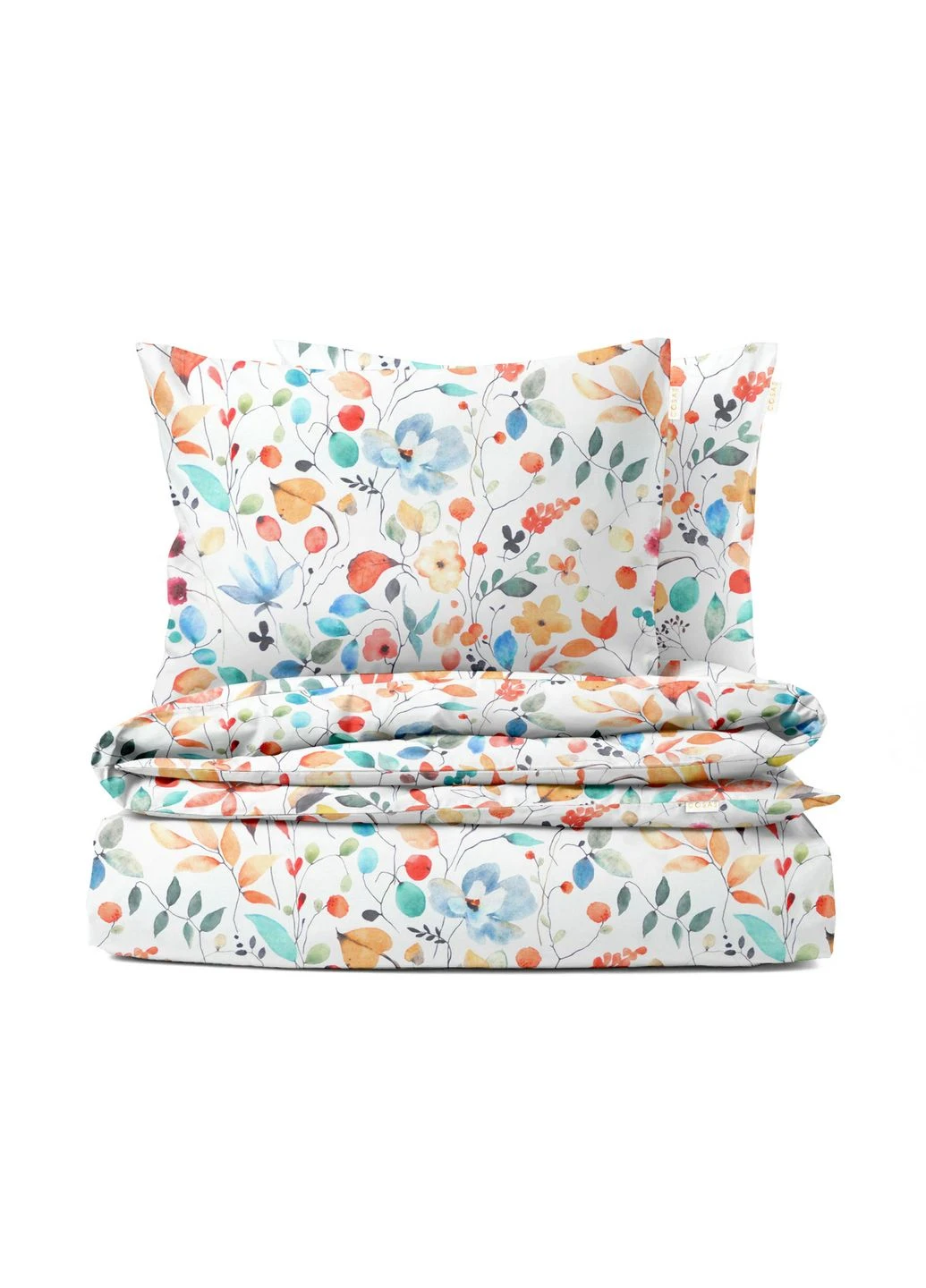 Полуторна постіль без простирадла AQUARELLE FLOWERS CS1 (4822052278628) Cosas (401278198)