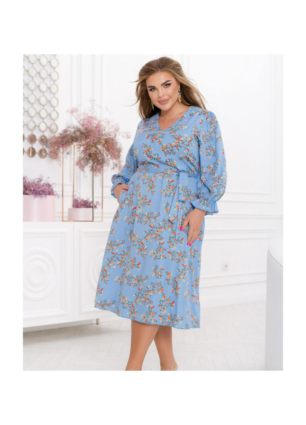 Голубое платье Liton