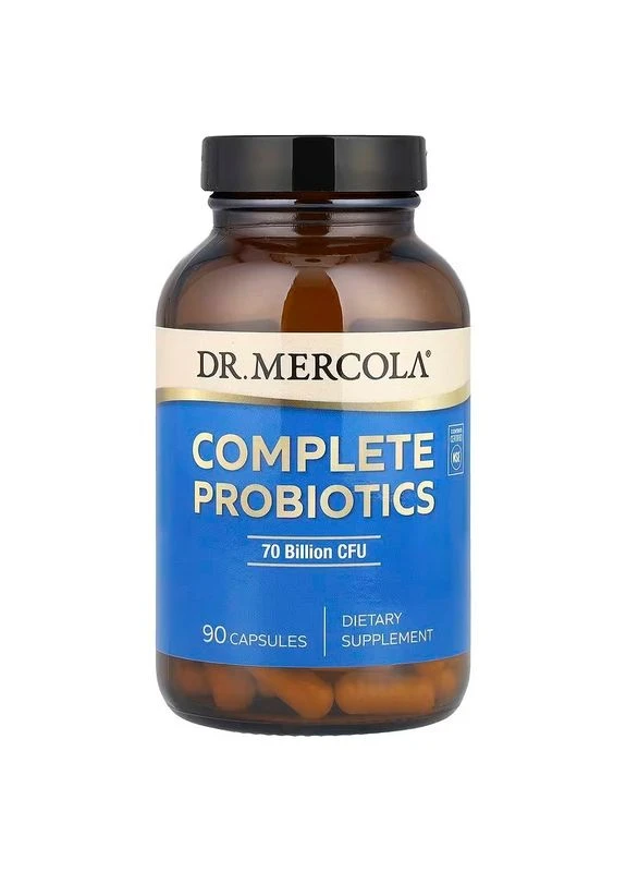 Пробіотики, комплекс, Complete Probiotics,, 70 млрд КОЕ, 90 капсул Dr. Mercola (394182807)