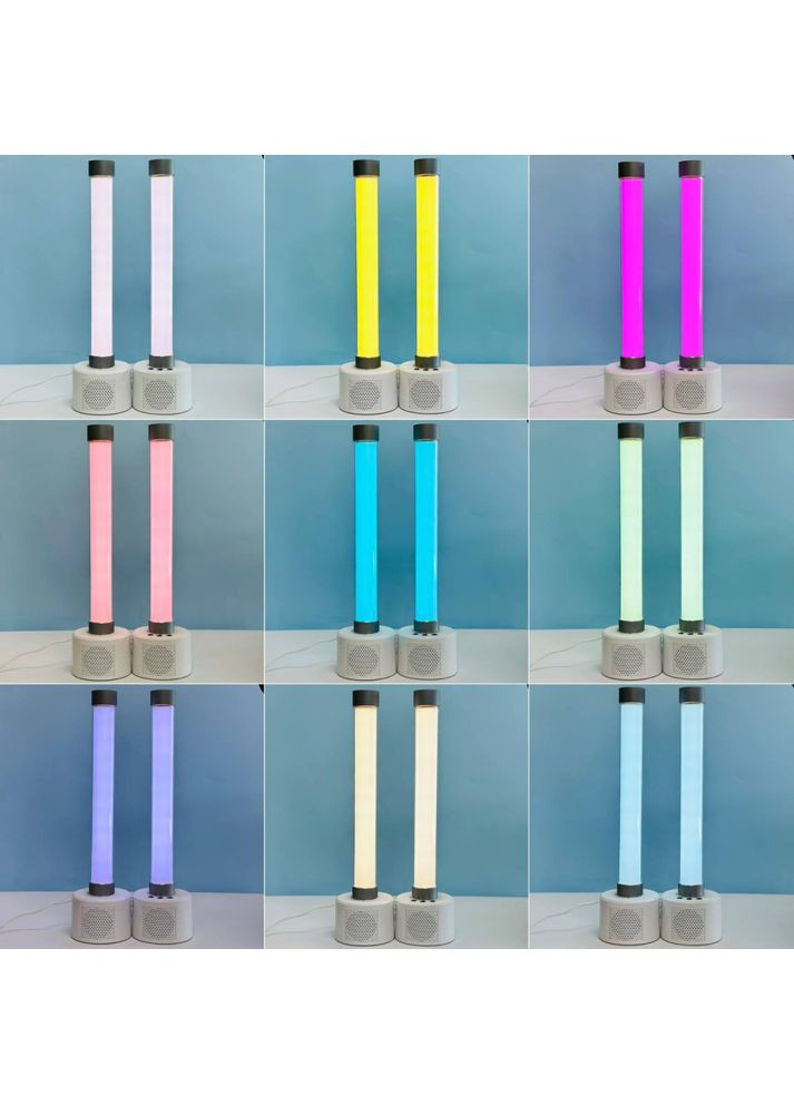 Колонка-проектор BL-01 з 2-ма RGB LED панелями (режим синхронізації музики) 41.2 см Zomei (369158182)