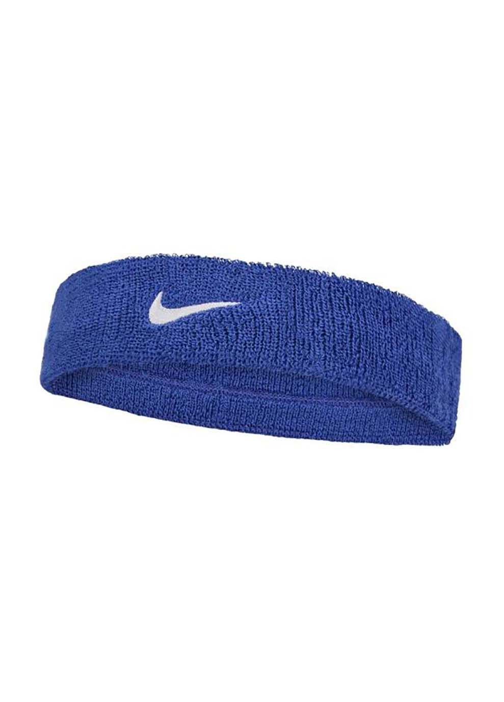 Повязка на голову SWOOSH CLASSIC HEADBAND синий Универсальная Nike (367584726)