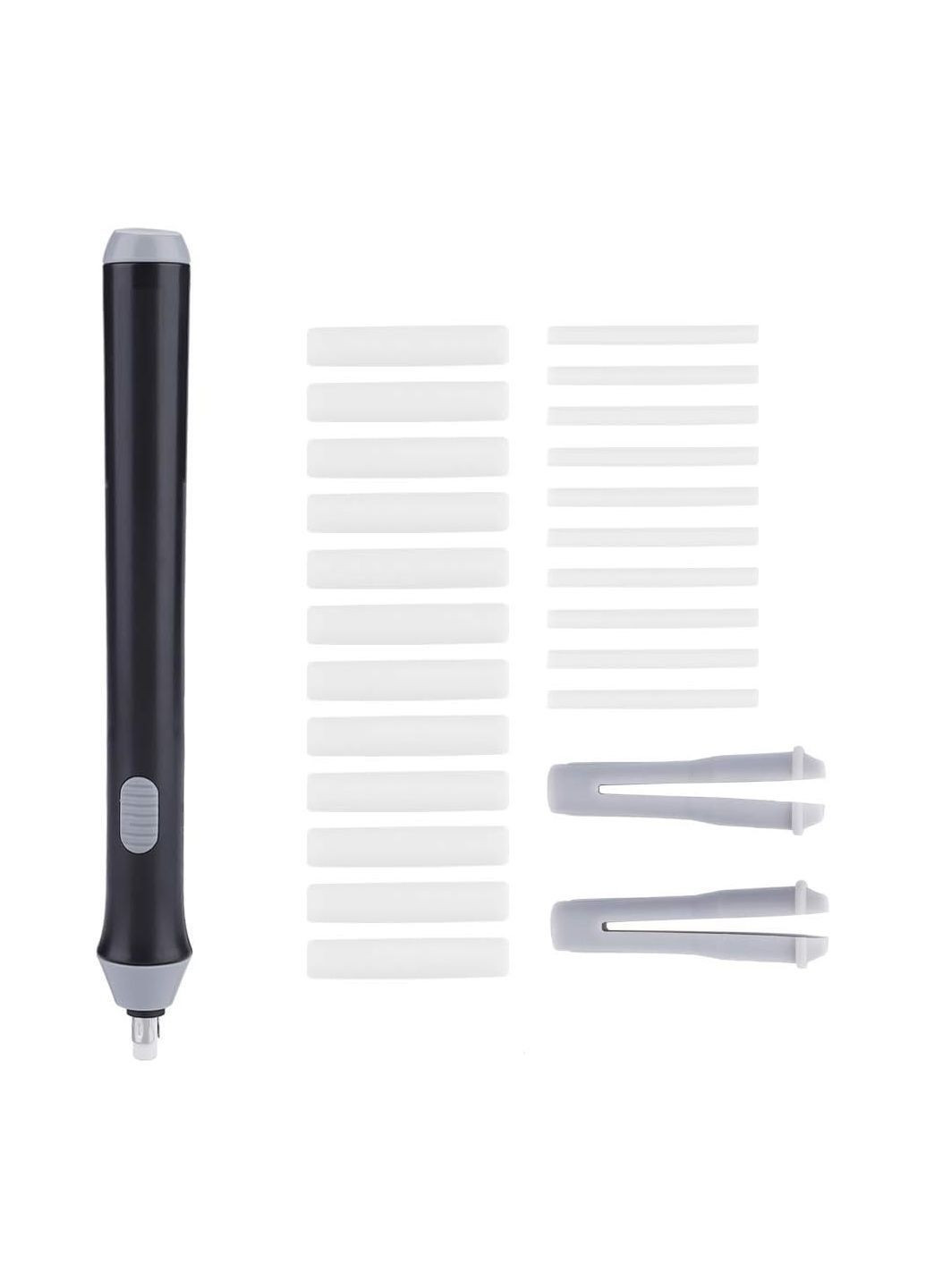 Автоматичний ластик зі змінними запасними гумками чорний Tenwin (372041709)