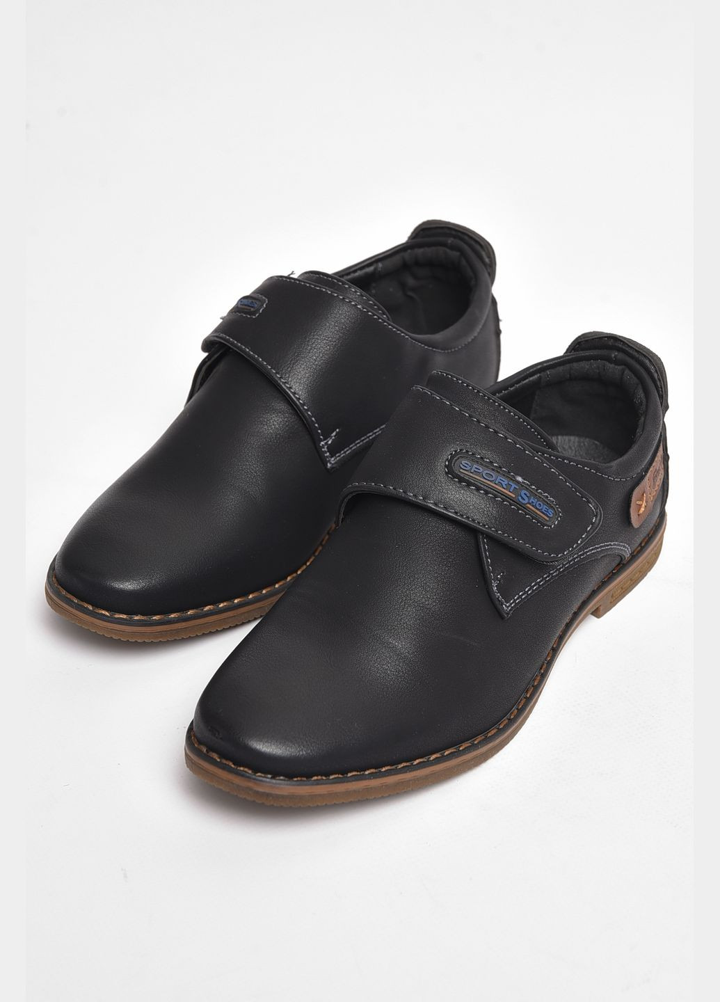 Туфлі дитячі для хлопчика чорного кольору Let's Shop (289456741)