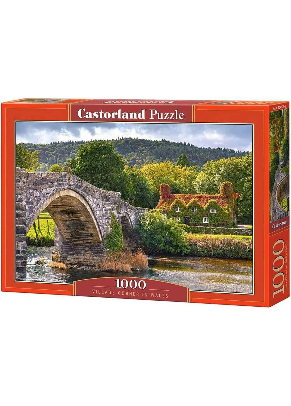 Пазл Поселок в Уэльсе 1000 деталей Castorland (317353674)