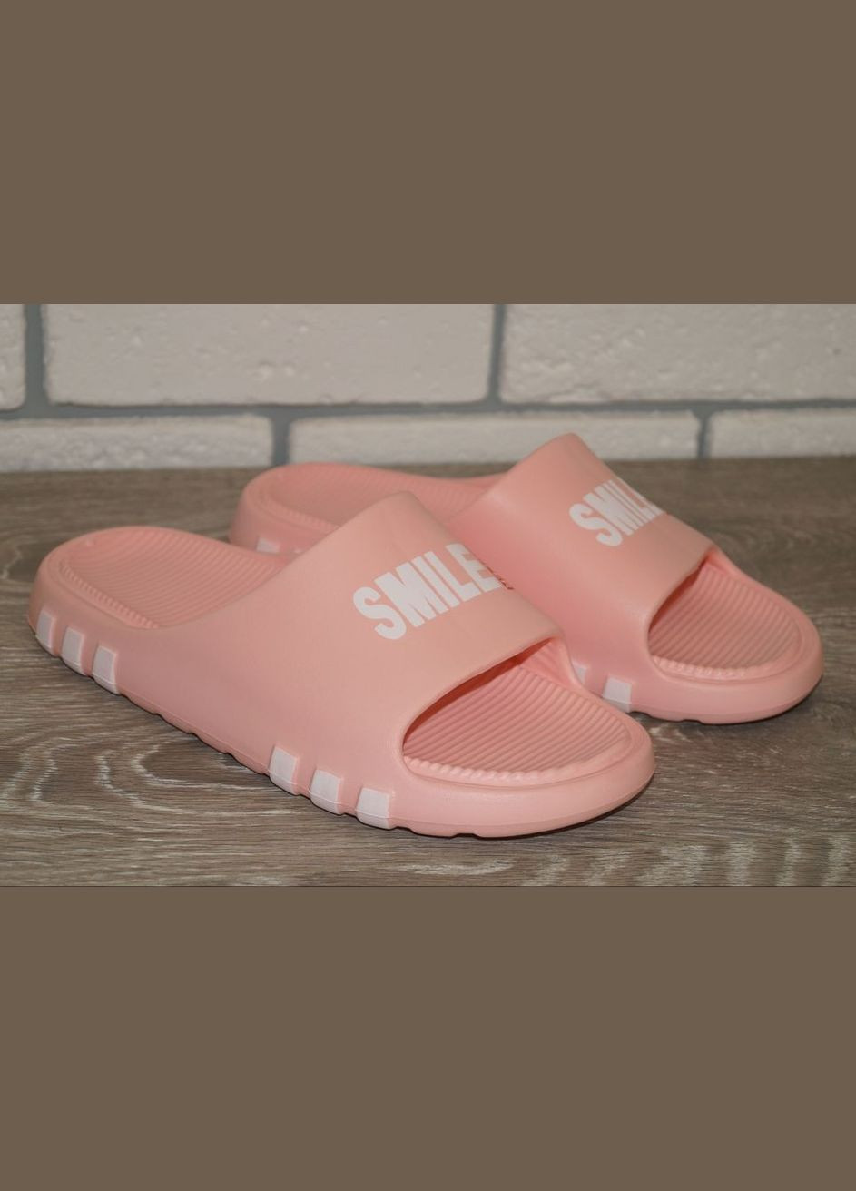 Персиковые шлепанцы женские Gipanis