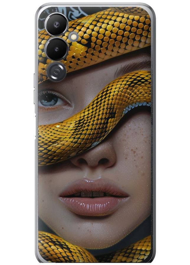 Силіконовий чохол 'Обійми змії' для Endorphone Tecno Pova 4 LG7n (289529978)
