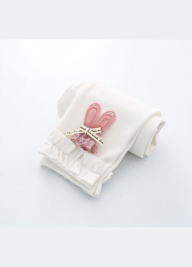 Лосіни для дівчинки білі 4422 No Brand (303612405)